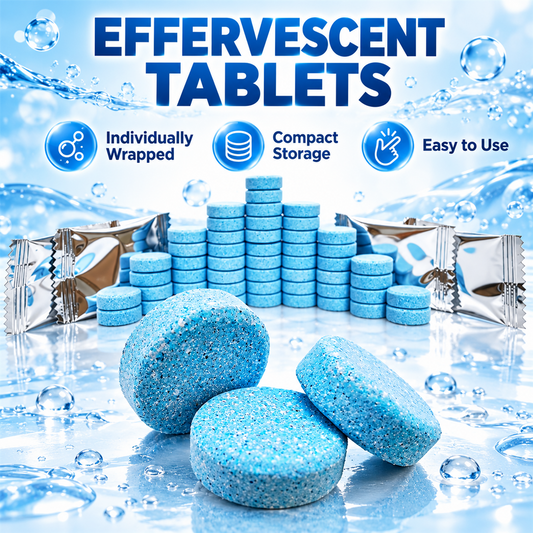 50PCS Car Windshield Washer Fluid Concentrate Tablets. Windshield Wiper Fluid 🚗💧