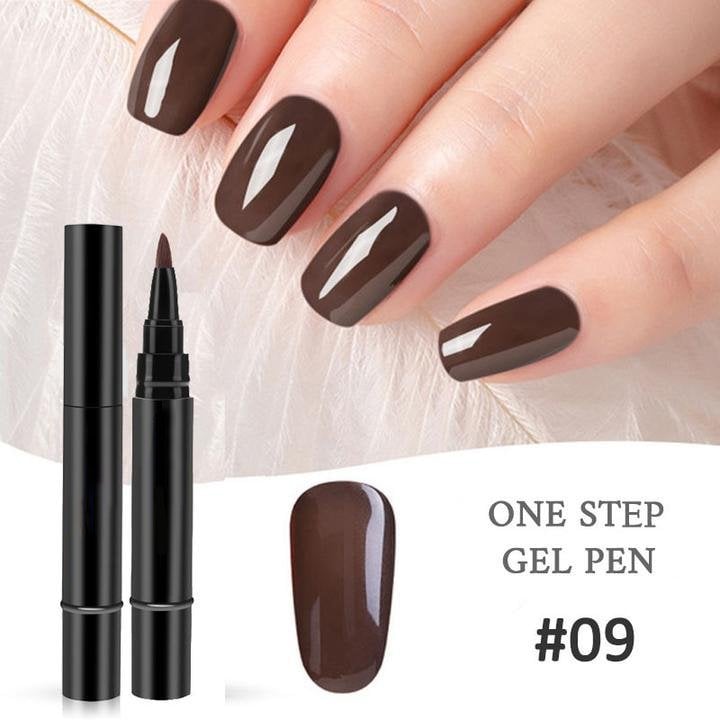✨ The Viral One Step Nail Gel Pen Deal – BOGO + Free Mini UV Nail Lamp 💡