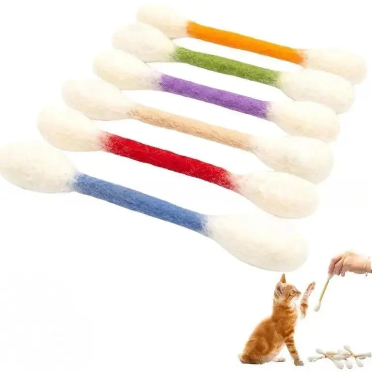 Giant swab cat toys mixed colors