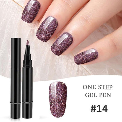 ✨ The Viral One Step Nail Gel Pen Deal – BOGO + Free Mini UV Nail Lamp 💡