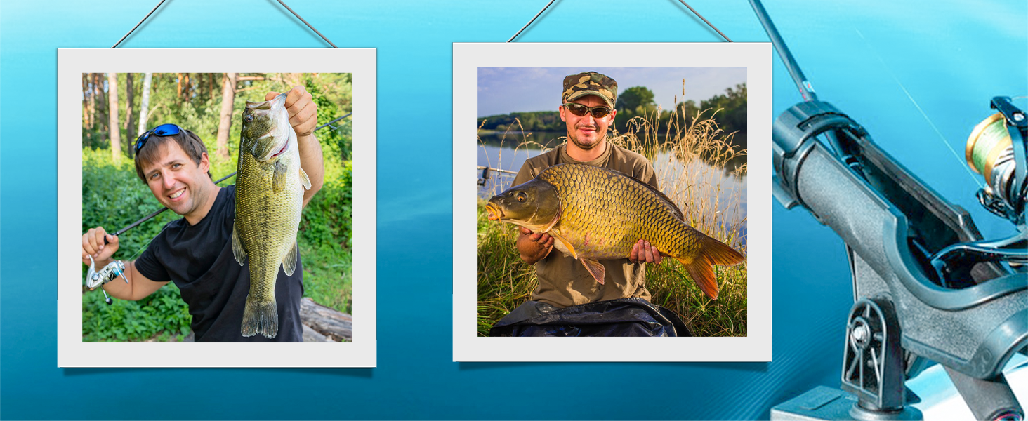Fishing catch moments with lure kit