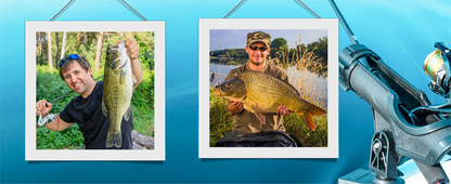 Fishing catch moments with lure kit
