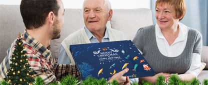 Fishing lure advent calendar gift for fishermen