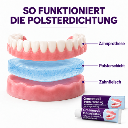 Greenmedii Bio-Seal Max 5-Tage-Prothesenhaftmittel – deutsches Produktbild 4