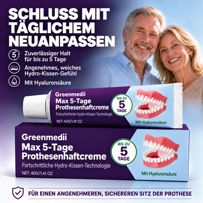 Greenmedii Bio-Seal Max 5-Tage-Prothesenhaftmittel – deutsches Produktbild 9