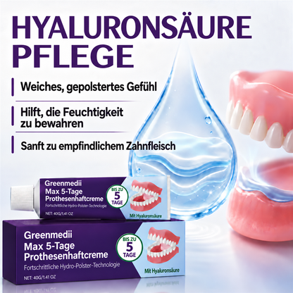 Greenmedii Bio-Seal Max 5-Tage-Prothesenhaftmittel – deutsches Produktbild 10