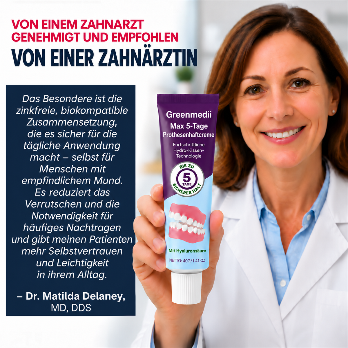 Greenmedii Bio-Seal Max 5-Tage-Prothesenhaftmittel – deutsches Produktbild 14