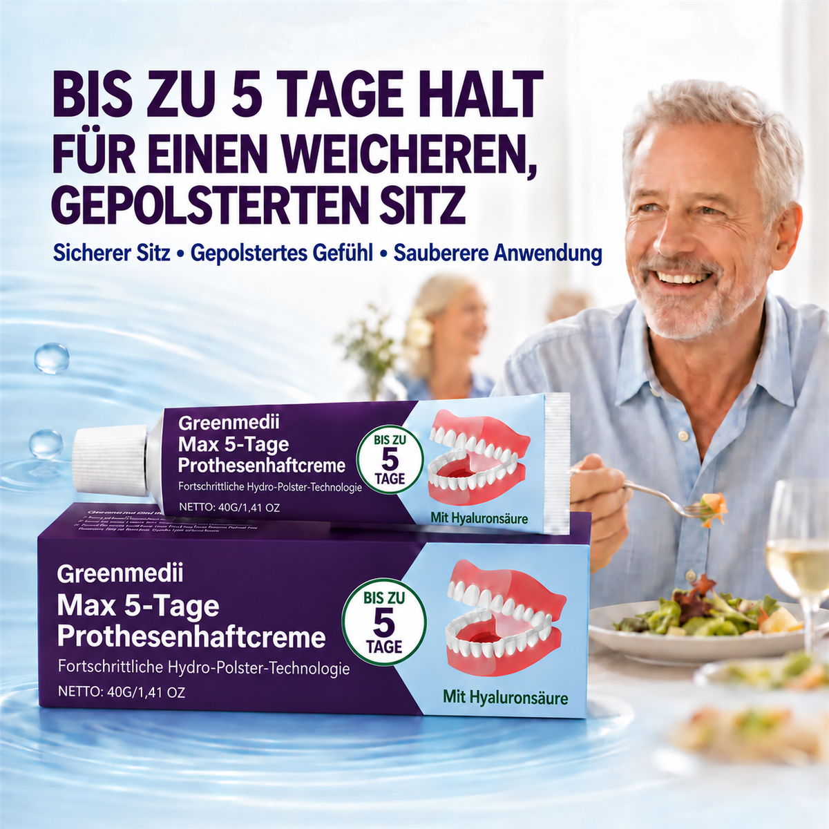 Greenmedii Bio-Seal Max 5-Tage-Prothesenhaftmittel – deutsches Produktbild 15