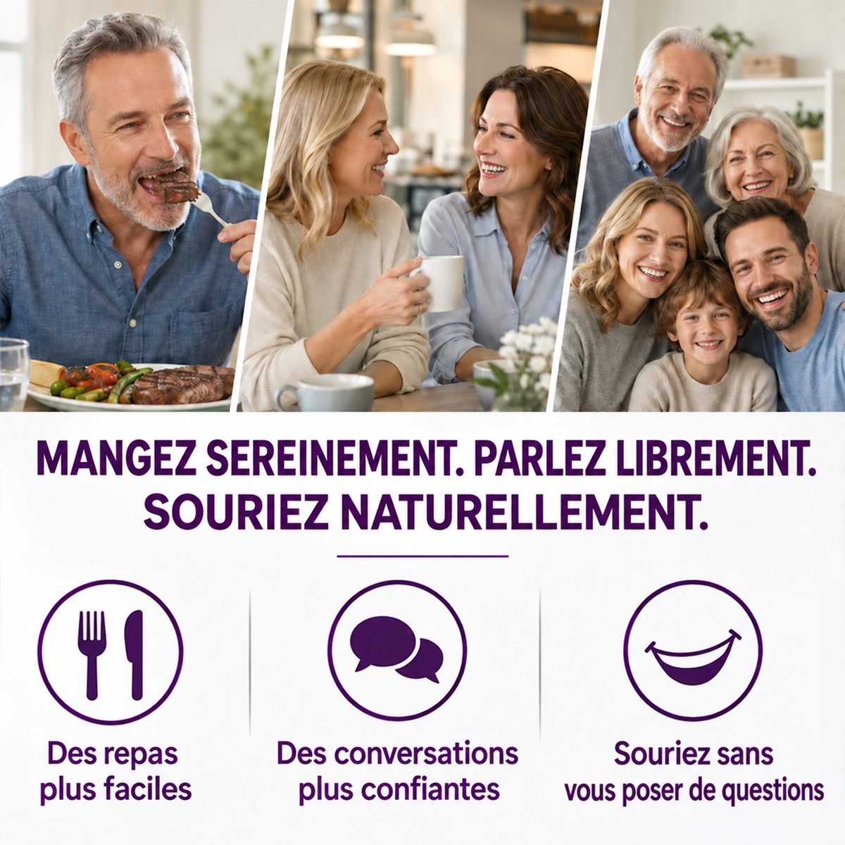 Greenmedii Bio-Seal Max – adhésif pour prothèses dentaires, image en français 7