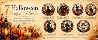 Halloween diamond art ornament design collection