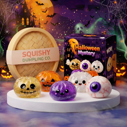 Haunted Halloween dumpling squishy set main image