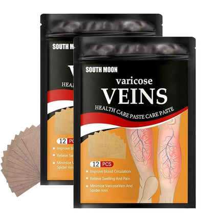 Herbal leg comfort patches 12 piece pack