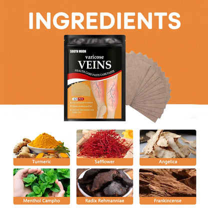 Herbal leg comfort patch ingredient overview