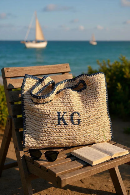 The Beach Bag That Carries Your Whole Vacation Mood