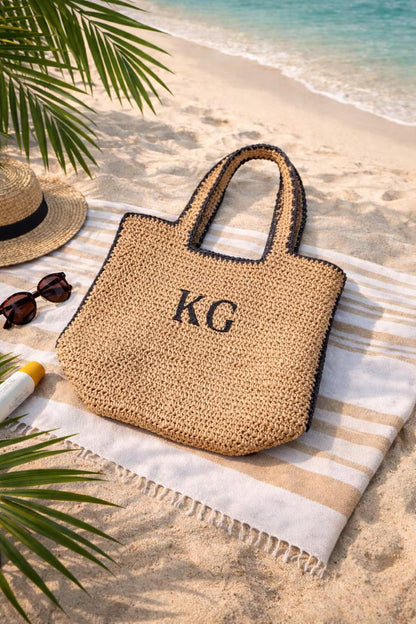 The Beach Bag That Carries Your Whole Vacation Mood