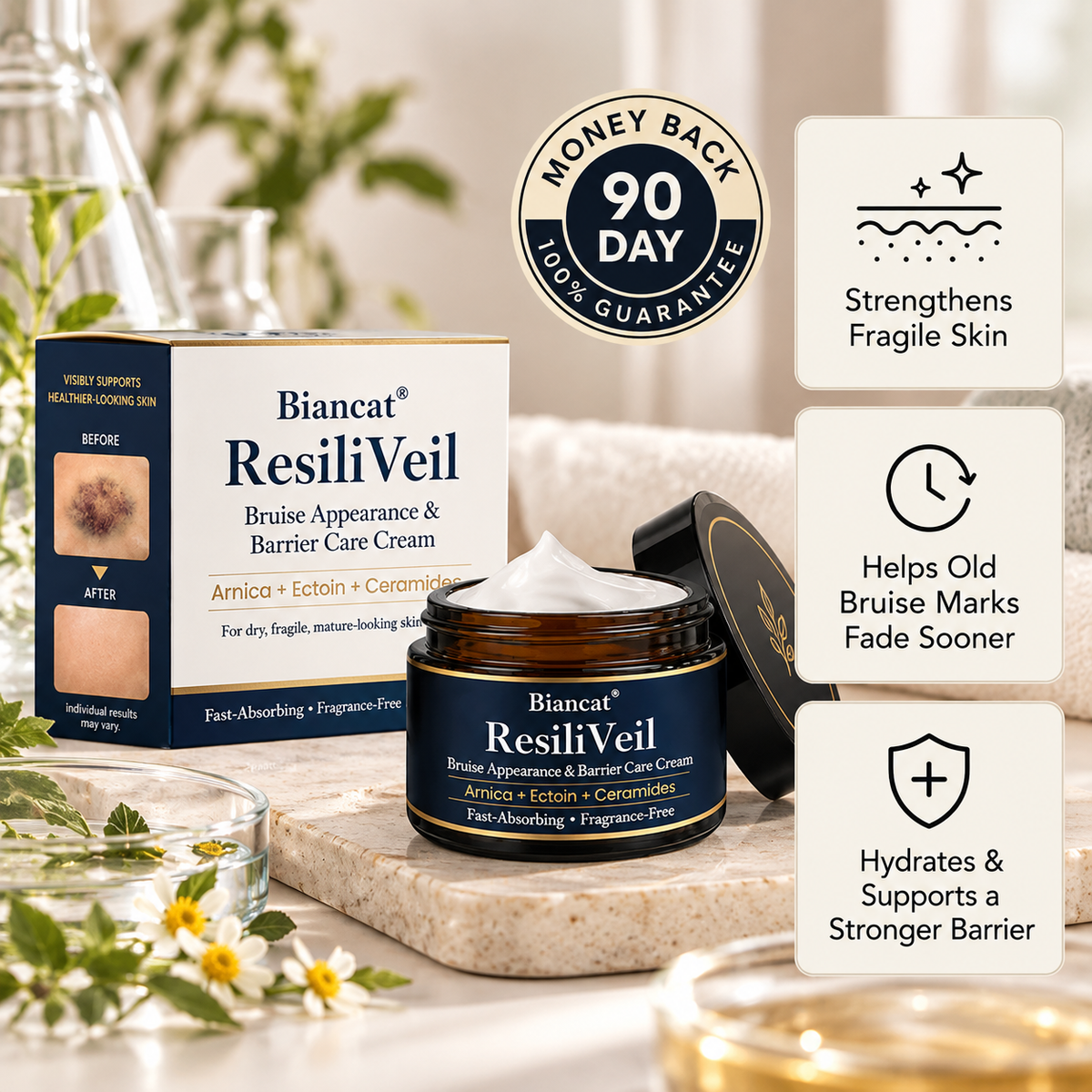 Biancat® ResiliVeil Bruise Appearance Barrier Care Cream