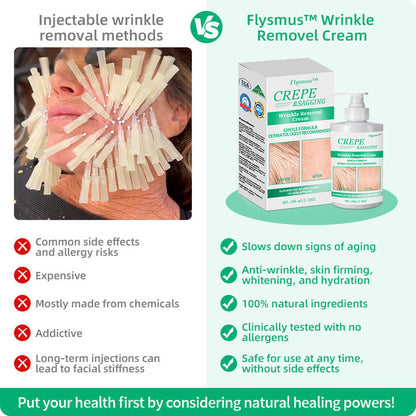 Flysmus™ Wrinkle Removel Cream,Address Crepe & Sagging(🔥50% Off for a Limited Time!)