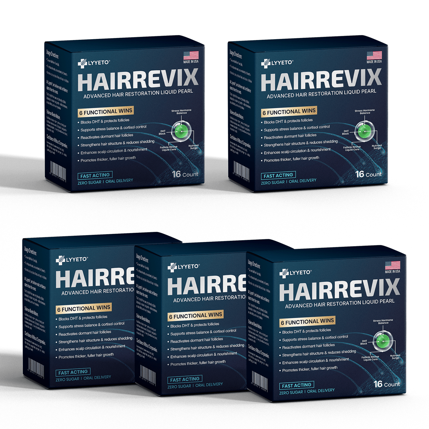 Lyyeto® HairRevix Advanced Hair Restoration Liquid Pearl