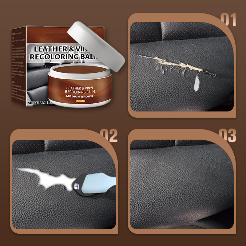 Leather repair paste for shoes, sofas, bags, and car seats