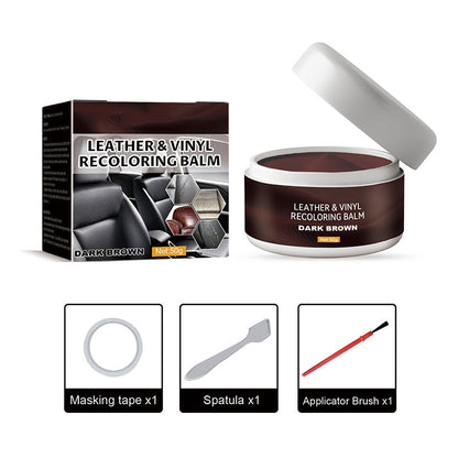 Leather repair paste for shoes, sofas, bags, and car seats