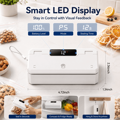 LED display and product dimensions