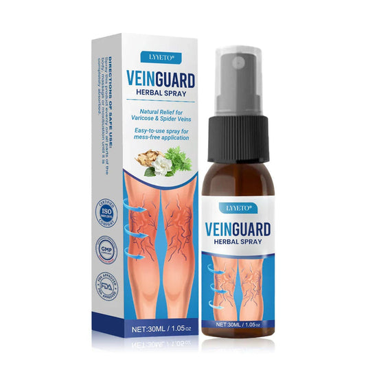 Lyyeto® VeinGuard Herbal Spray-✅ Clinically proven to eliminate varicose veins in just 7 days!