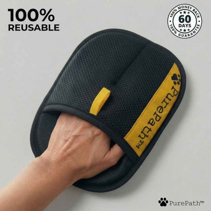 Pet Hair Remover Glove – Double-Sided Grooming Brush for Cats & Dogs