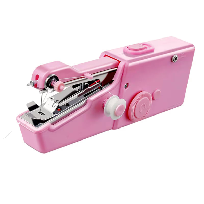 Quick Stitch Repair Kit pink handheld sewing machine