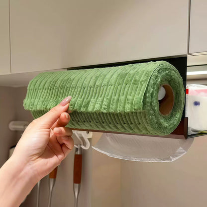 Reusable kitchen cleaning cloth roll absorbent cleaning use