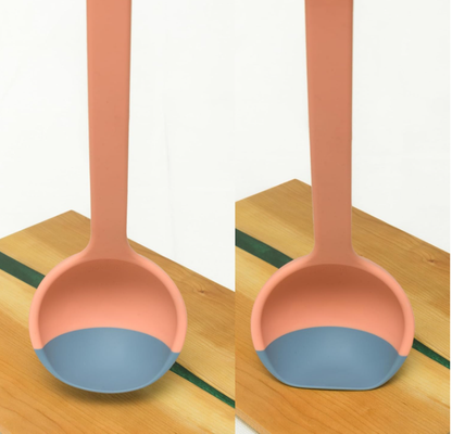 🥄 SCOUPS 3-in-1 Silicone Scoop Ladle |Scoop Every Last Drop – No More Food Waste!
