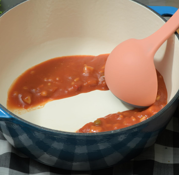 🥄 SCOUPS 3-in-1 Silicone Scoop Ladle |Scoop Every Last Drop – No More Food Waste!