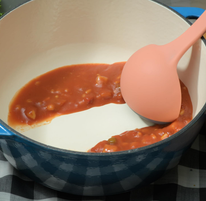 🥄 SCOUPS 3-in-1 Silicone Scoop Ladle |Scoop Every Last Drop – No More Food Waste!
