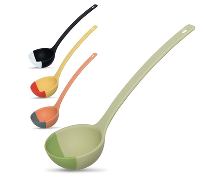 🥄 SCOUPS 3-in-1 Silicone Scoop Ladle |Scoop Every Last Drop – No More Food Waste!