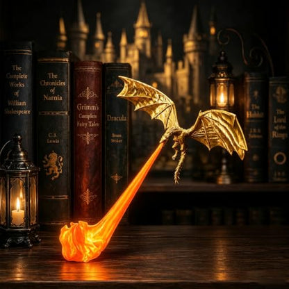 Dragon Bookshelf Nook Light