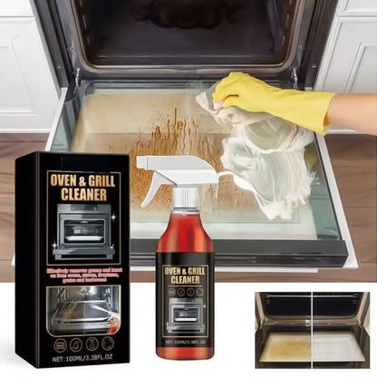 🧼 BUY 2 GET 1 FREE! ✨ Oven & Grill Cleaner Spray – Dissolves Grease in 5 Mins. No Scrubbing & Eliminates Odors 🔥