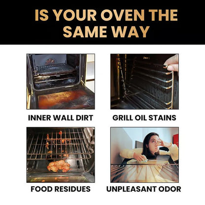 🧼 BUY 2 GET 1 FREE! ✨ Oven & Grill Cleaner Spray – Dissolves Grease in 5 Mins. No Scrubbing & Eliminates Odors 🔥