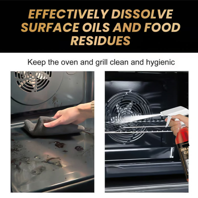 🧼 BUY 2 GET 1 FREE! ✨ Oven & Grill Cleaner Spray – Dissolves Grease in 5 Mins. No Scrubbing & Eliminates Odors 🔥
