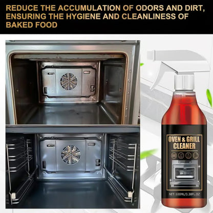 🧼 BUY 2 GET 1 FREE! ✨ Oven & Grill Cleaner Spray – Dissolves Grease in 5 Mins. No Scrubbing & Eliminates Odors 🔥
