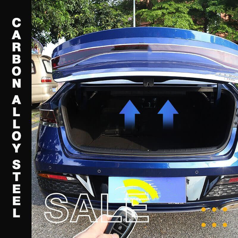 Hands-free trunk opening use scene