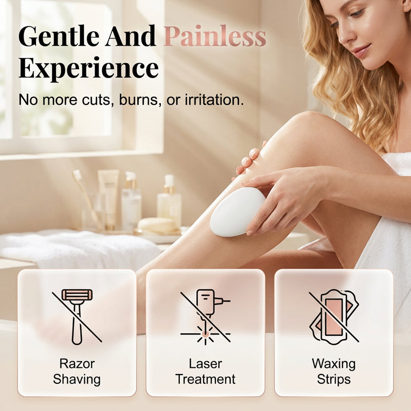 ✨50% OFF NOW! Palm‑Fit Hair Eraser for Quick At‑Home Grooming. Painless Crystal Hair Remover. Eco‑Friendly Reusable Physical Hair Removal Tool for Legs. Arms & Body