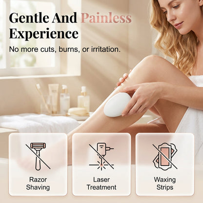 ✨50% OFF NOW! Palm‑Fit Hair Eraser for Quick At‑Home Grooming. Painless Crystal Hair Remover. Eco‑Friendly Reusable Physical Hair Removal Tool for Legs. Arms & Body