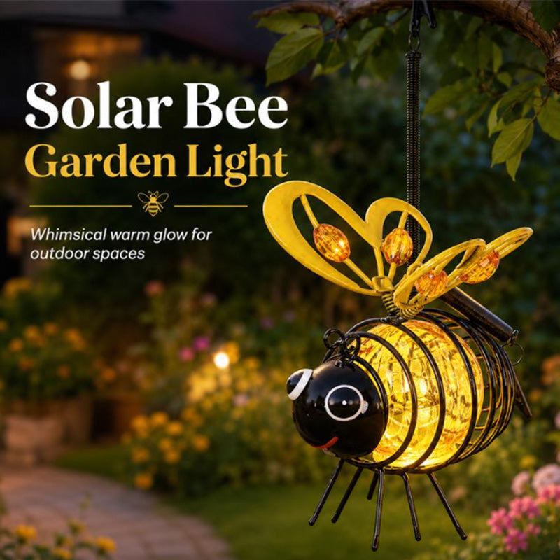 ✨ 49% OFF Today Only! 🐝 Solar Hanging Bee Light – Soft Warm Amber Glow | Flicker-Free | Perfect for Gardens, Camping, Patio Parties & Kids' Rooms. Brighten Every Evening!