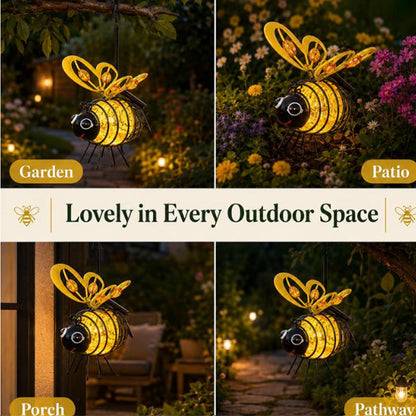 ✨ 49% OFF Today Only! 🐝 Solar Hanging Bee Light – Soft Warm Amber Glow | Flicker-Free | Perfect for Gardens, Camping, Patio Parties & Kids' Rooms. Brighten Every Evening!
