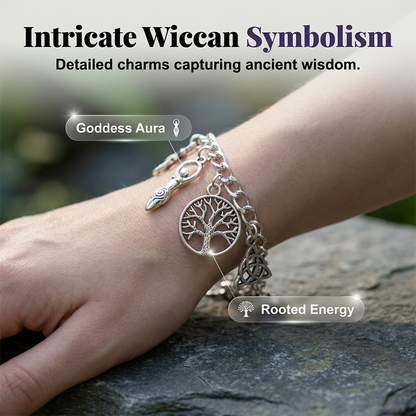Vintage Pagan Bracelet for Women – Boho Charm Jewelry with a Mystical Touch