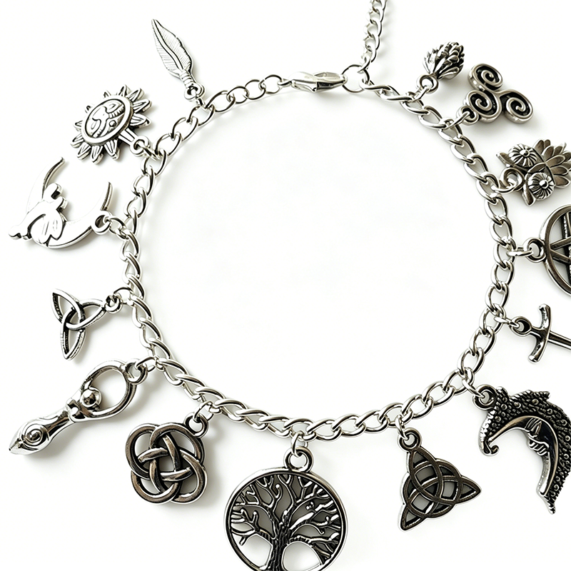 Vintage Pagan Bracelet for Women – Boho Charm Jewelry with a Mystical Touch
