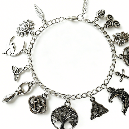 Vintage Pagan Bracelet for Women – Boho Charm Jewelry with a Mystical Touch