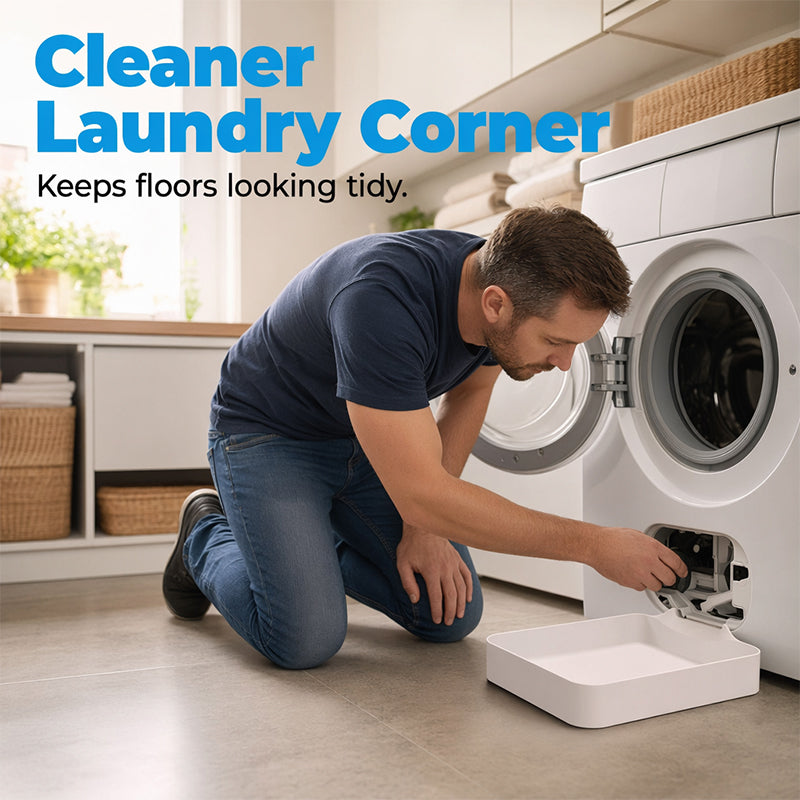 🔥 50K+ Sold! The Universal Washing Machine Drain Pan Every Laundry Room Needs