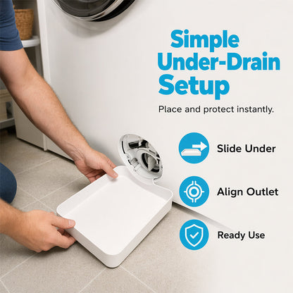 🔥 50K+ Sold! The Universal Washing Machine Drain Pan Every Laundry Room Needs