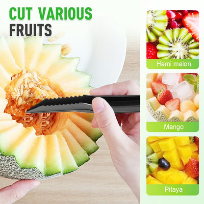 Vegetable carving and garnish tool