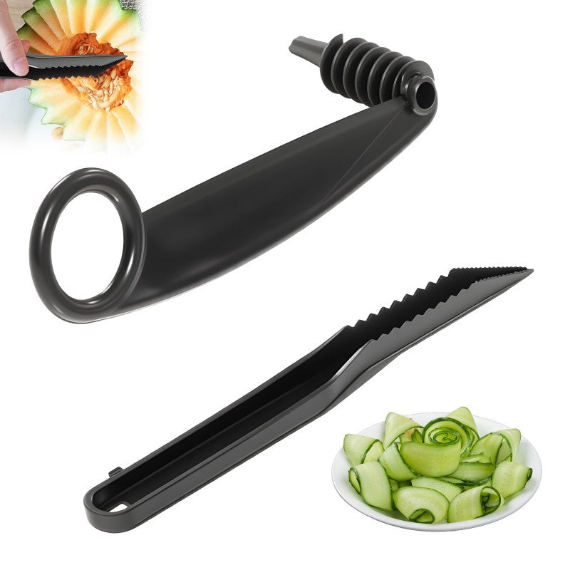 Fruit decorating tool closeup